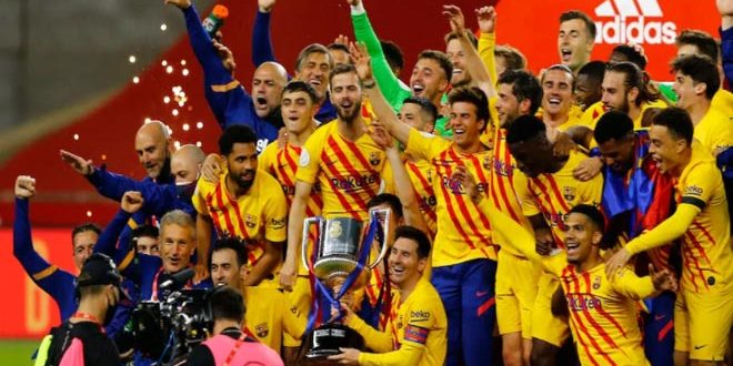دام برس : دام برس | برشلونة يسحق بيلباو ويتوج بكأس ملك إسبانيا